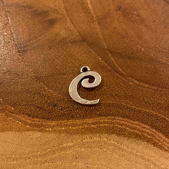 James Avery Script Initial "C" Charm, Sterling Silver - Picture 1 of 2